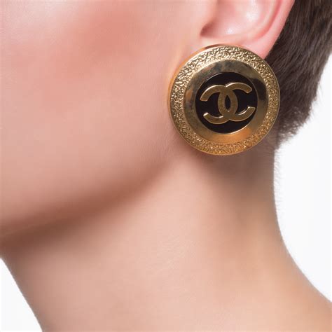 vintage chanel earrings uk